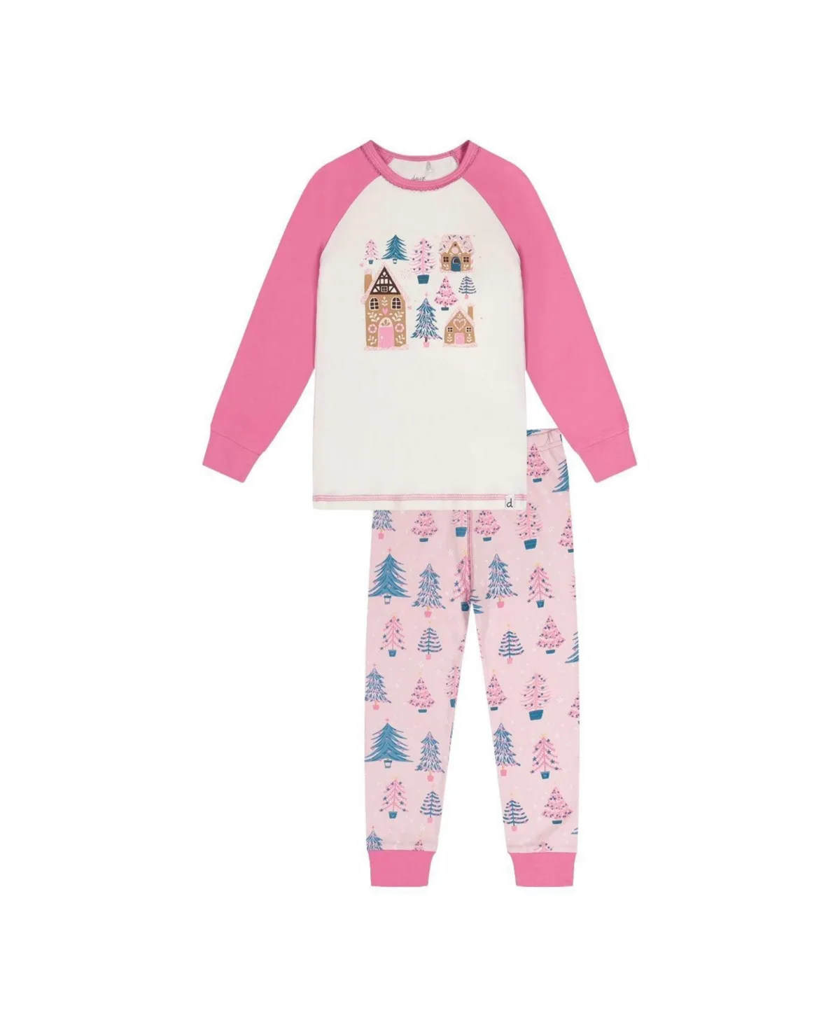 Cotton Two Piece Pajama Set by Deux Par Deux