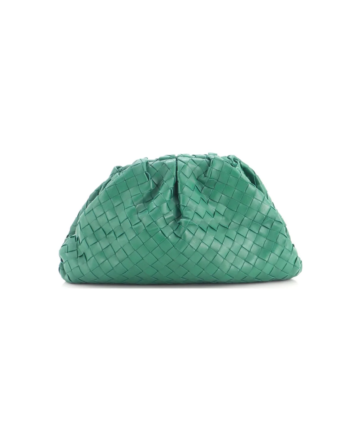 Pre-Owned Bottega Veneta the Pouch Intrecciato Nappa