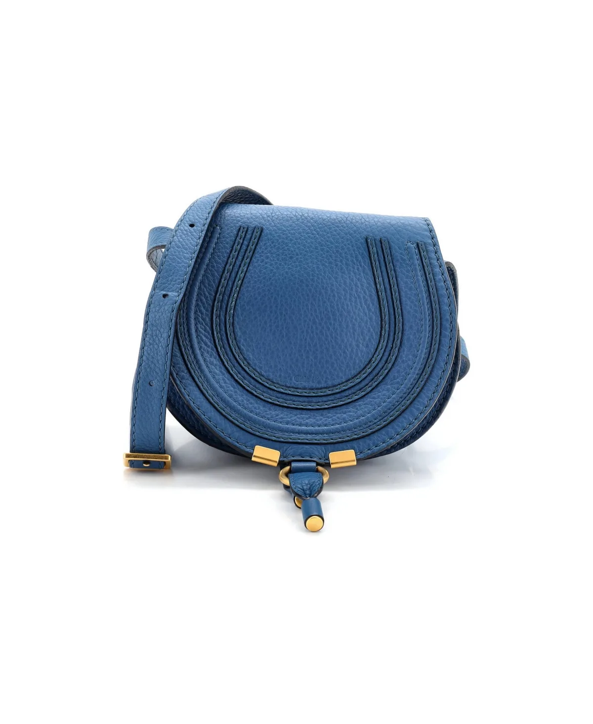 Pre-Owned Chloe Small Marcie Crossbody Bag Leather