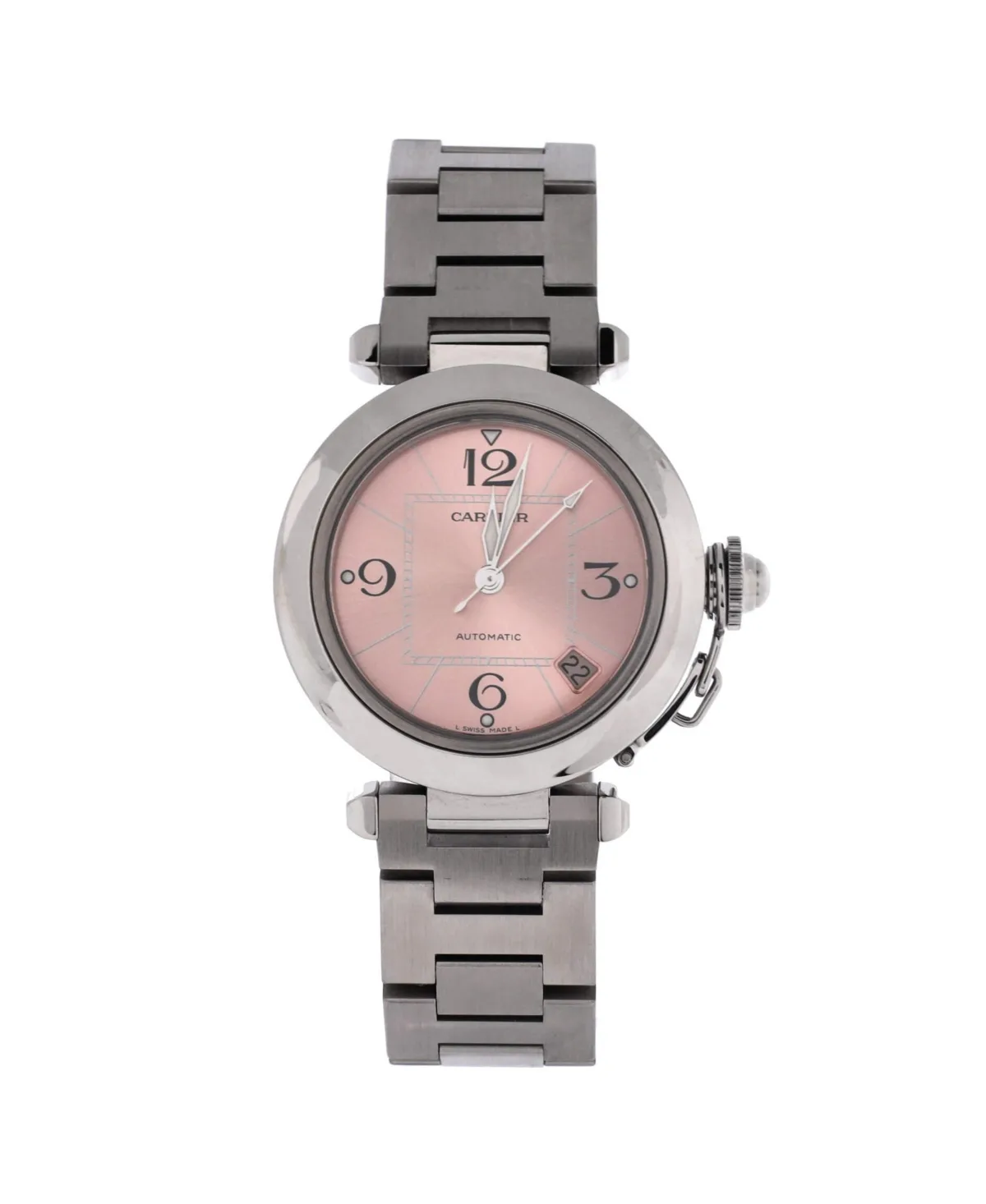 Pre-Owned Cartier Pasha C Automatic Watch in Stainless Steel 35mm by Cartier's