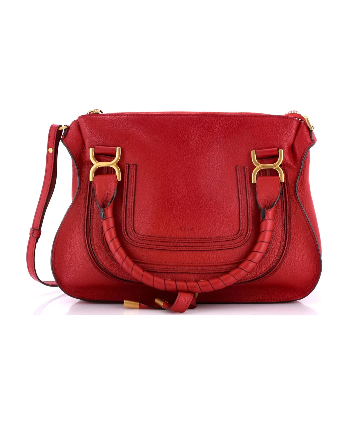 Pre-Owned Chloe Medium Marcie Satchel Leather by Chloé