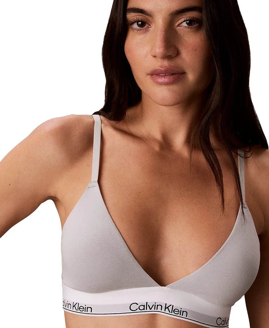 Icon Cotton-Modal Lightly Lined Triangle Bralette
