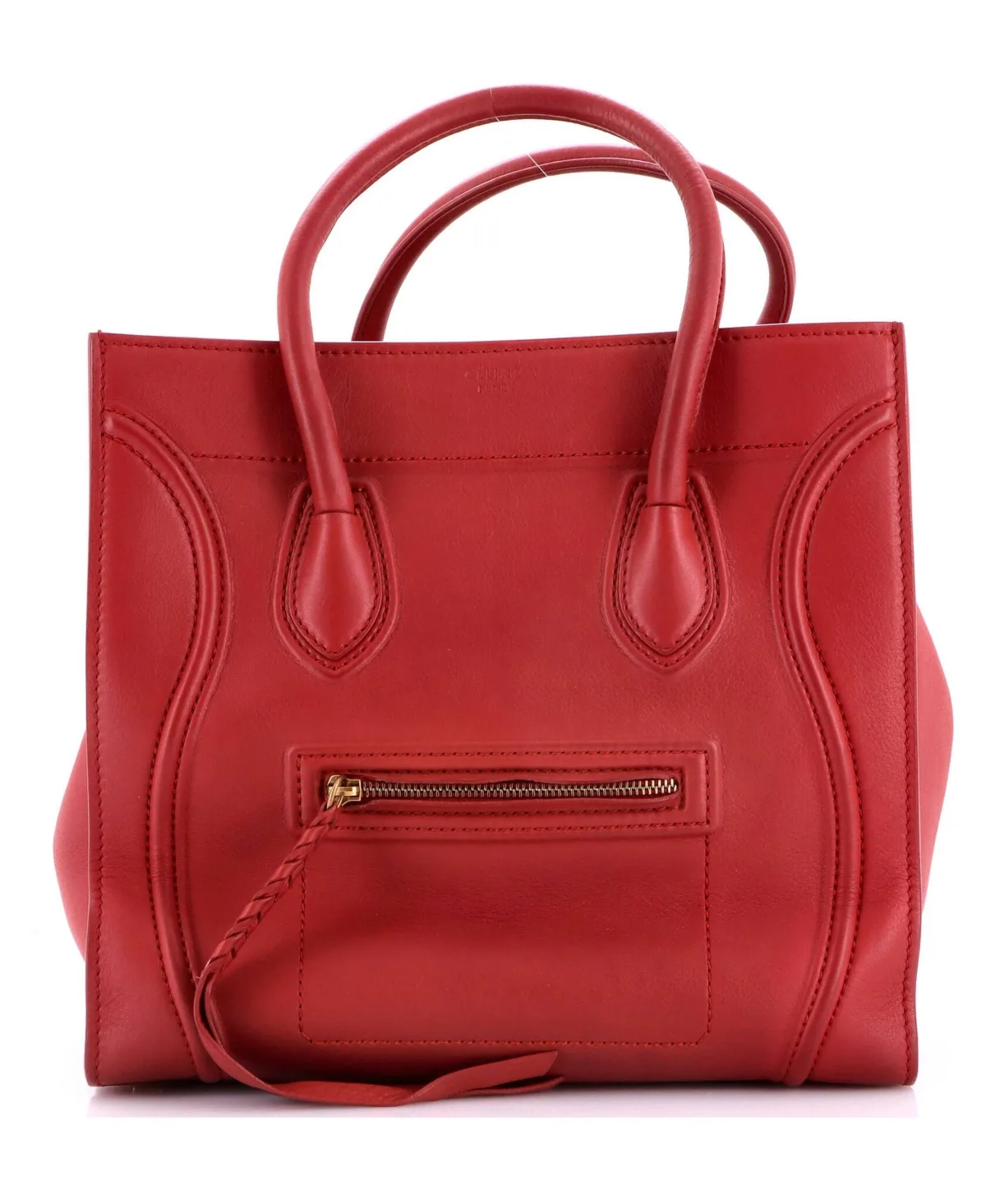 Pre-Owned Medium Phantom Bag Grainy Leather by Celine