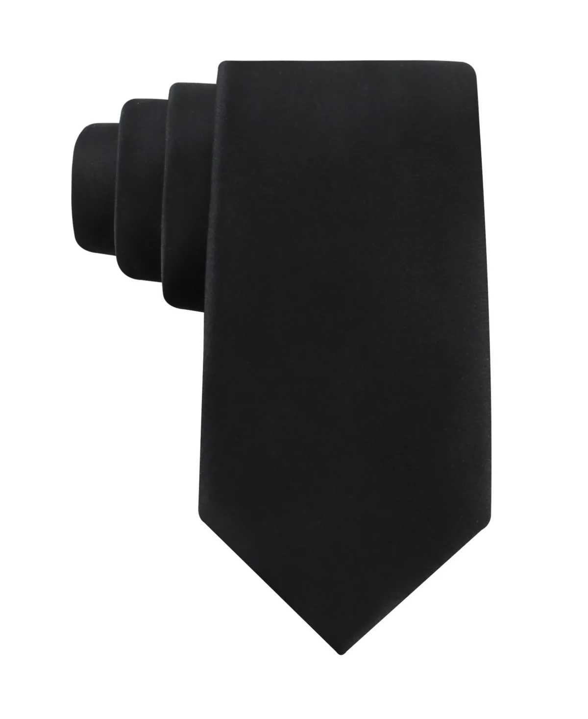 Atka Silk-Satin Slim Tie by Calvin Klein