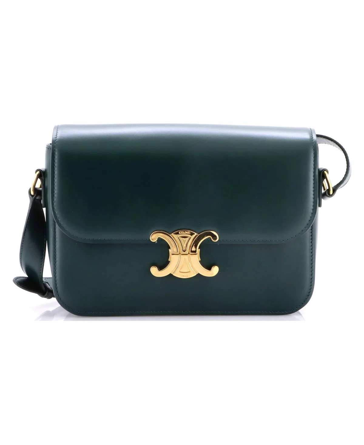Pre-Owned Medium Triomphe Shoulder Bag Smooth Calfskin by Celine