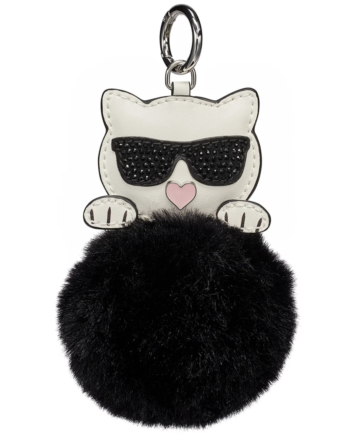 Karl Lagerfeld Paris Choupette Pom Pom Bag Charm by Karl Lagerfeld