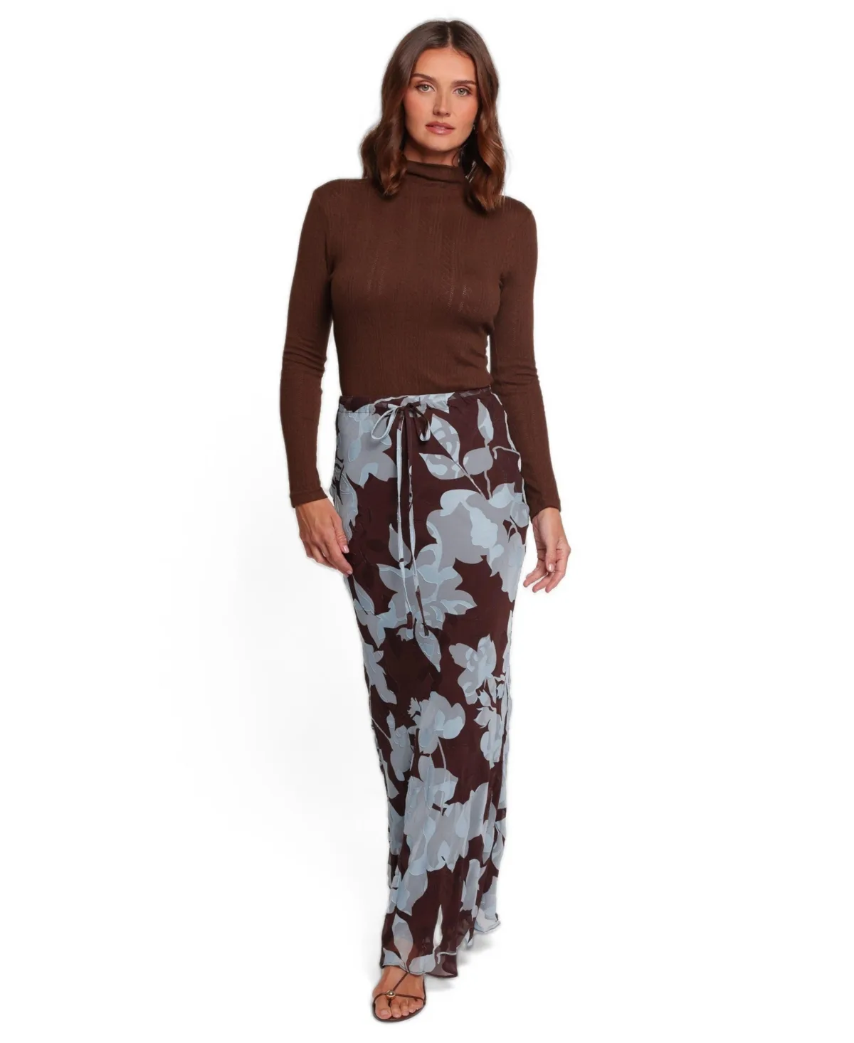Petal and Pup Marissa Pull-On Floral Maxi Skirt by Petal and Pup
