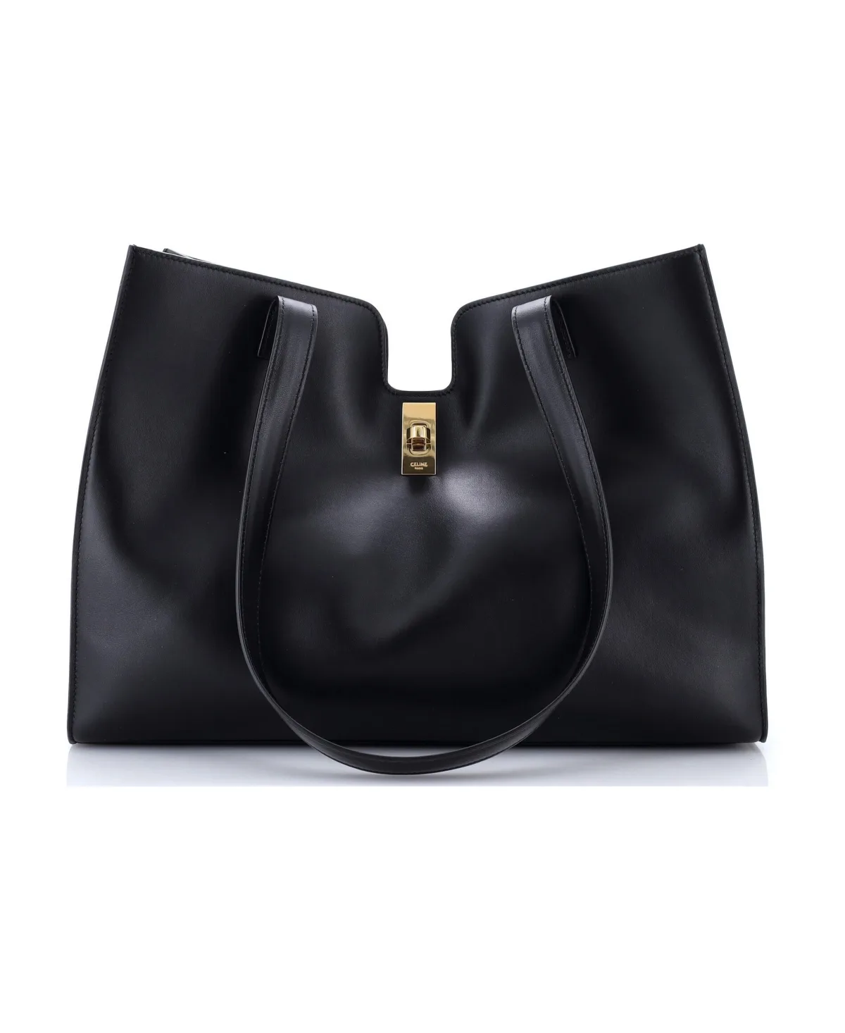 Pre-Owned Celine Cabas 16 Bag Smooth Calfskin