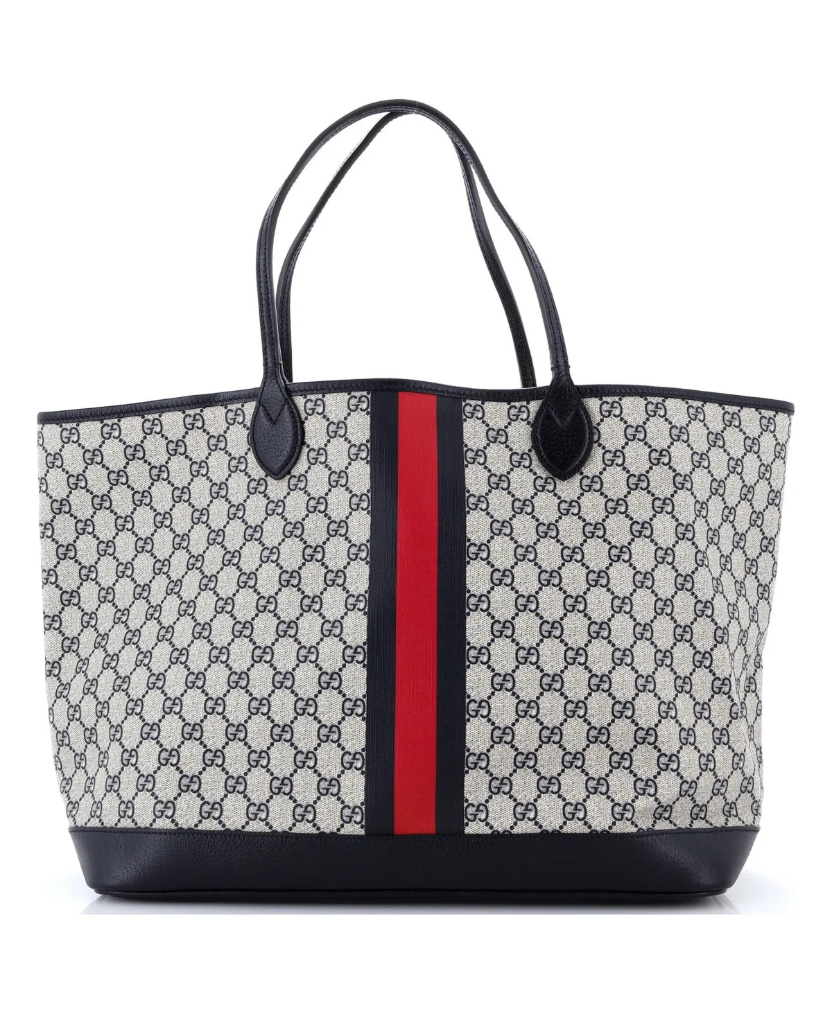 Pre-Owned Gucci Large Ophidia Open Shopping Tote Gg Coated Canvas by Gucci