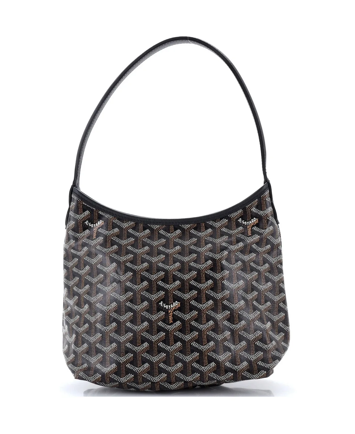 Pre-Owned Goyard Mini Boheme Hobo Coated Canvas by Pre Owned Goyard