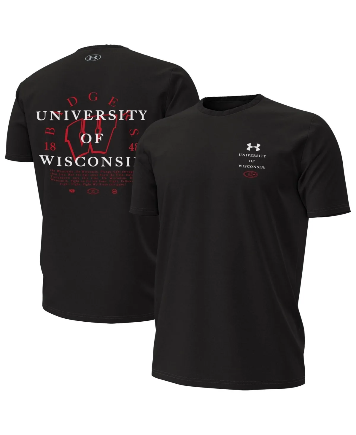 Wisconsin Badgers 2026 Sideline Performance T-Shirt by Under Armour