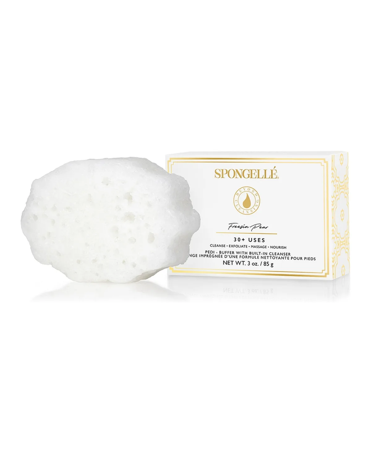 Daisy Collection Pedi Buffer Freesia Pear by Spongelle