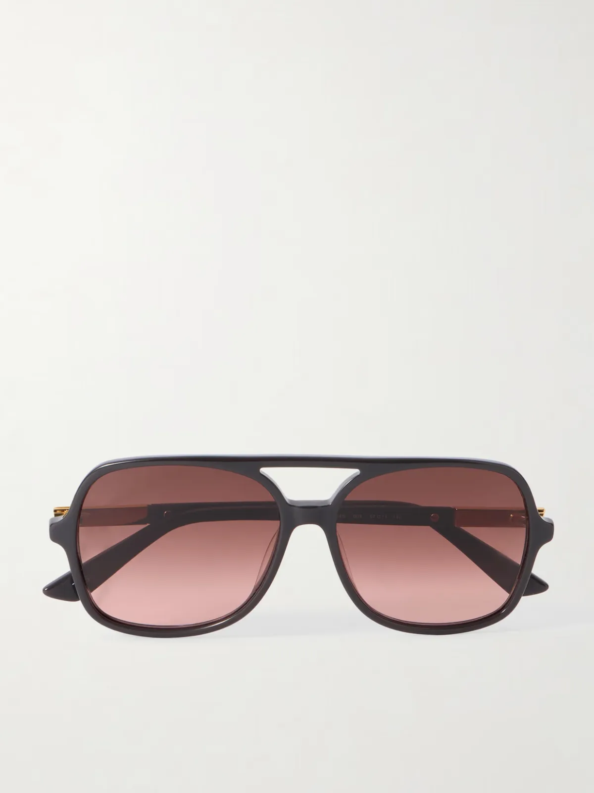 - Judy Aviator-style Acetate And Gold-tone Sunglasses -