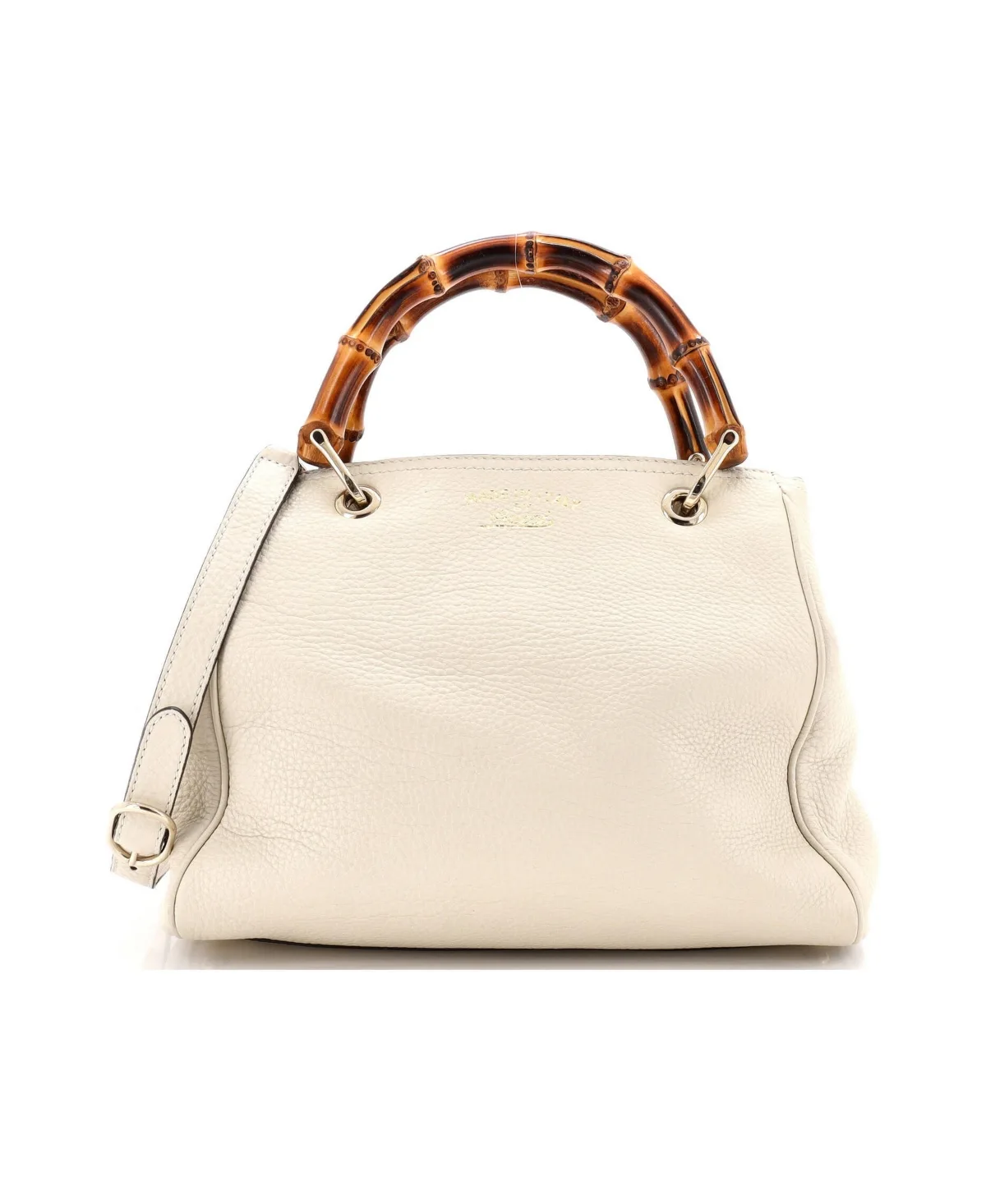 Pre-Owned Gucci Small Bamboo Shopper Tote Leather by Gucci