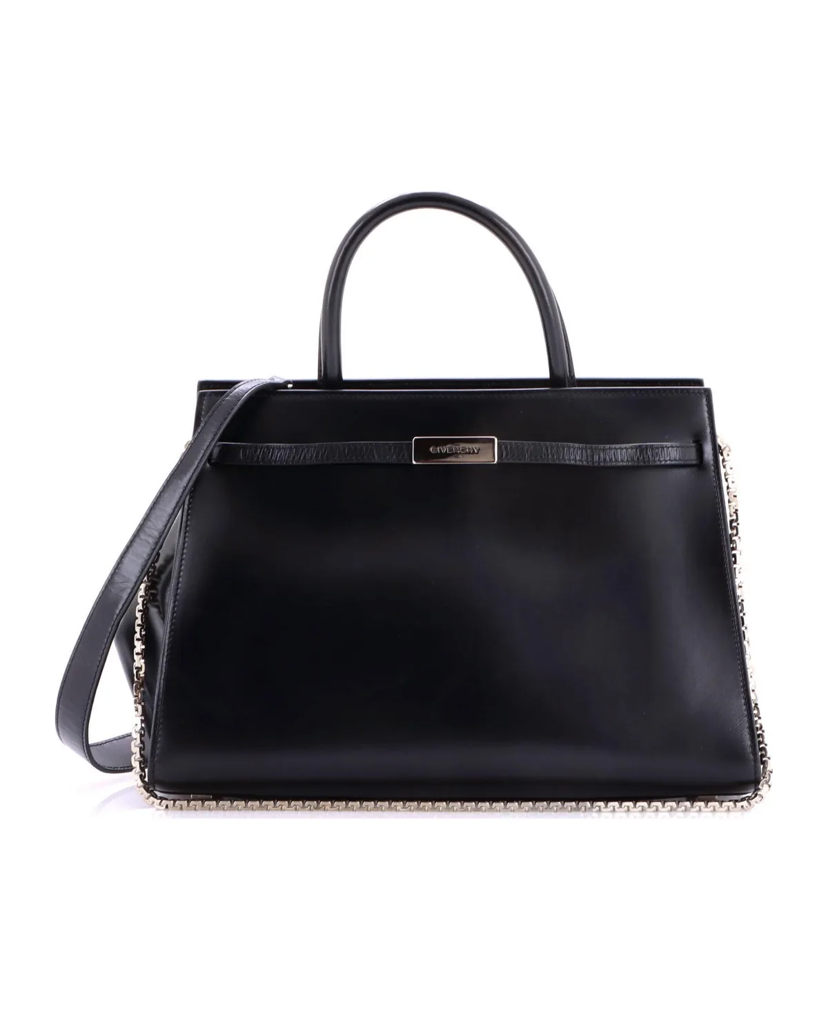 Pre-Owned Givenchy Medium 1952 Top Handle Bag Leather by GIVENCHY