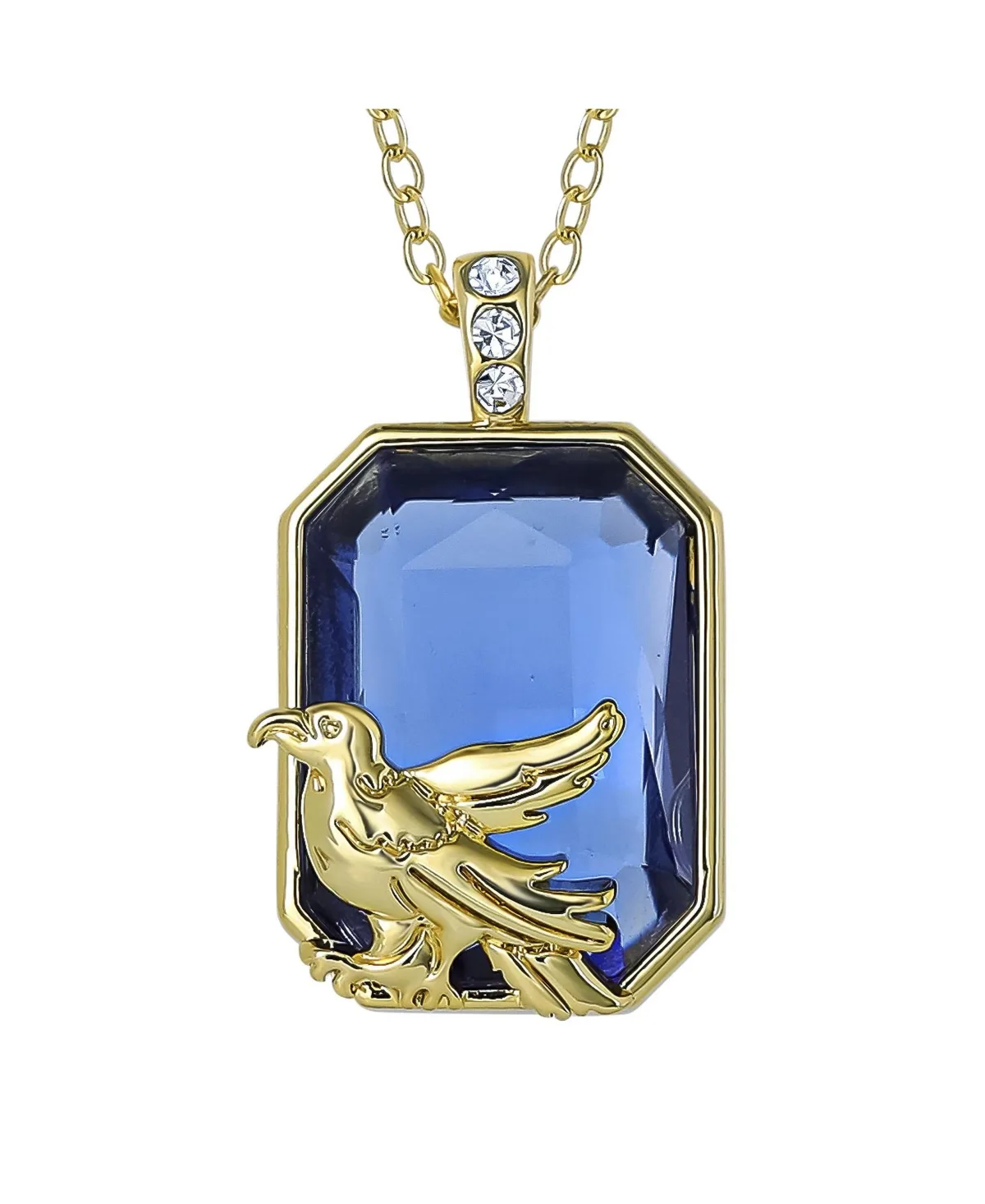 Harry Potter Ravenclaw Eagle Pendant Necklace Official License, 18+2 by Harry Potter