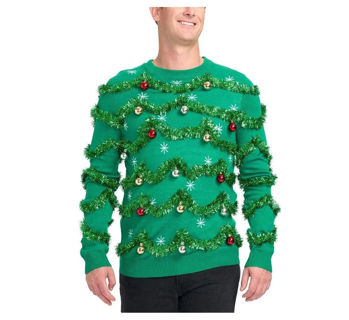 Tacky Tinsel Sweater by Tipsy Elves