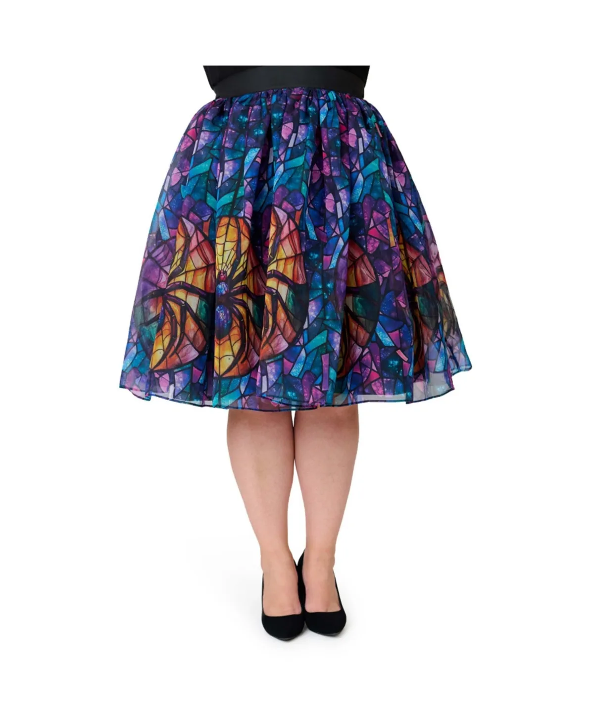 1950s Sweetie Pie Flare Skirt by Unique Vintage