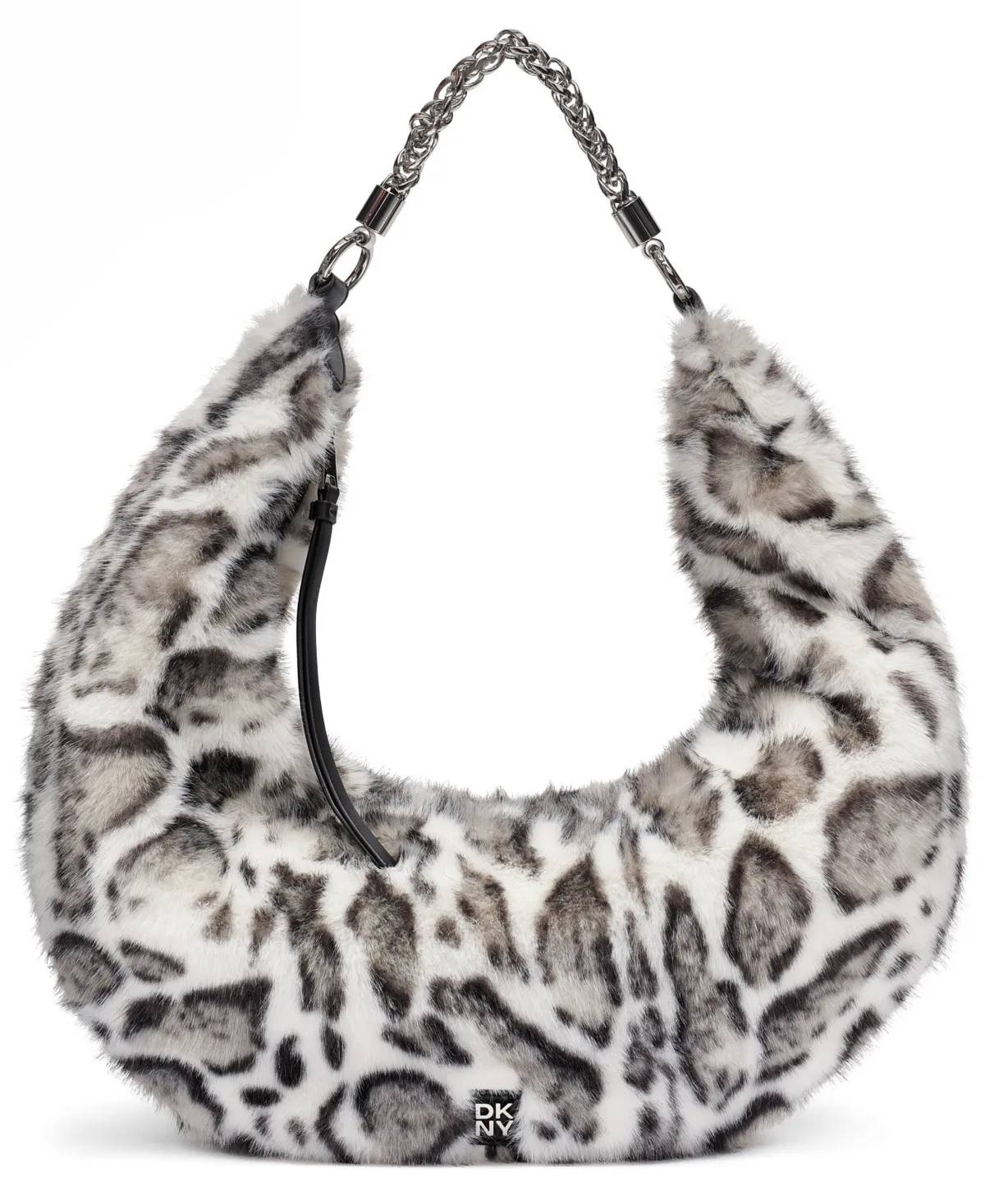 Rocky Animal Print Large Hobo Handbag by DKNY