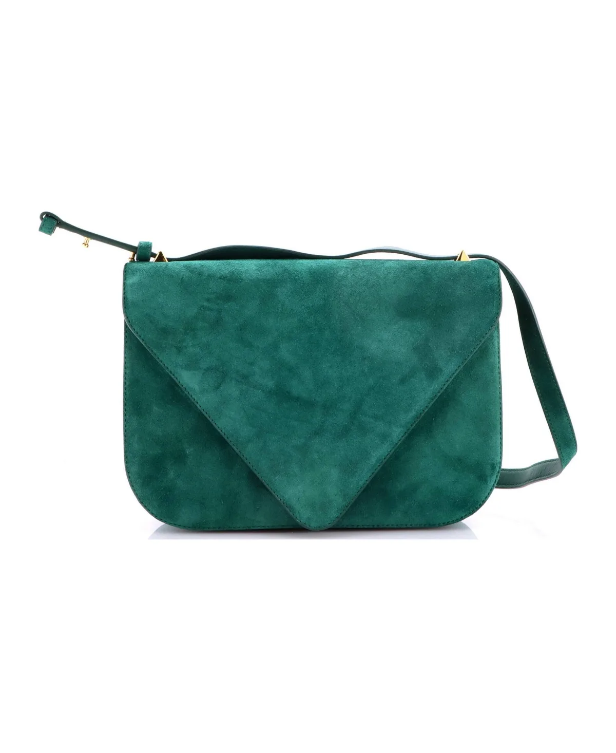 Pre-Owned Medium Mount Shoulder Bag Suede by Bottega Veneta