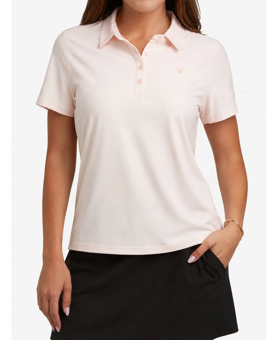 Weekender Space-Dye Relaxed Fit Short-Sleeve Polo Shirt