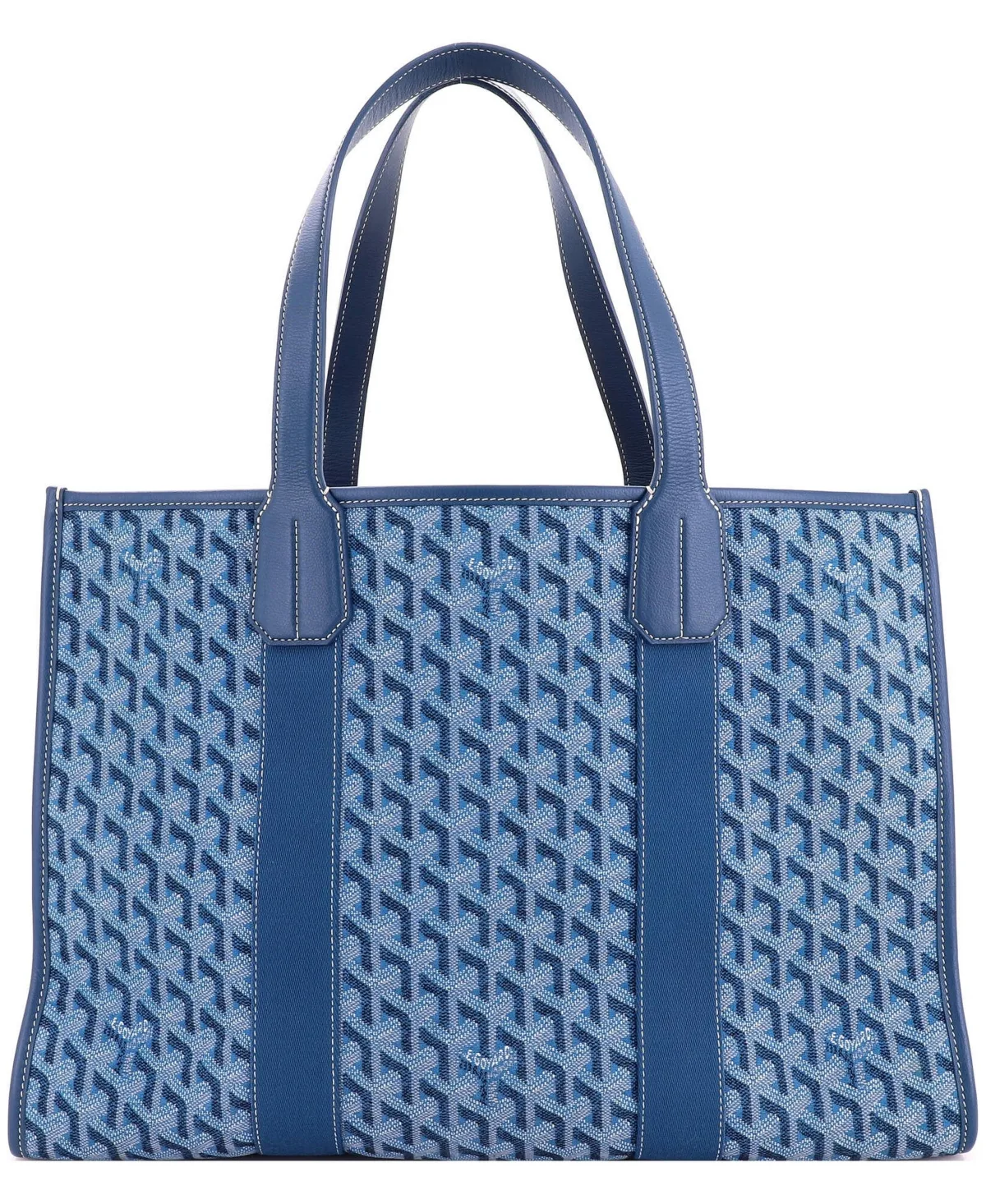 Pre-Owned Goyard mm Villette Coated Canvas Tote by Pre Owned Goyard