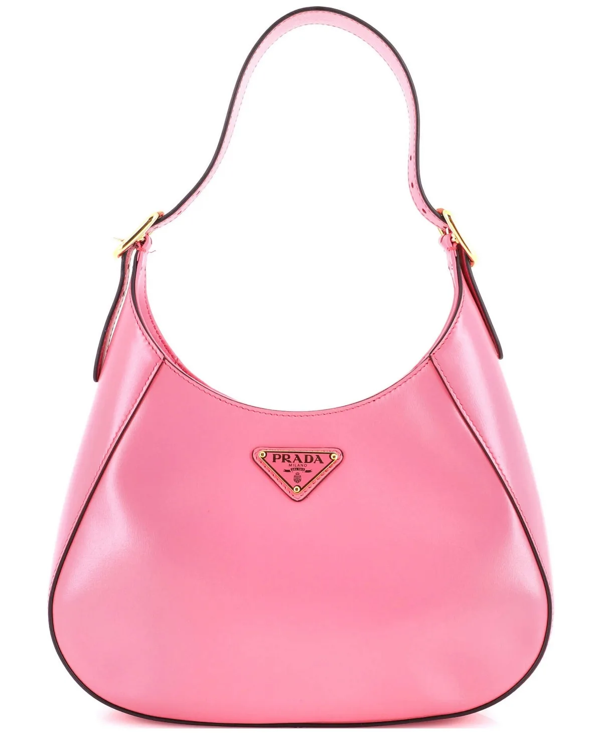 Pre-Owned Medium Cleo Shoulder Bag Box Calf