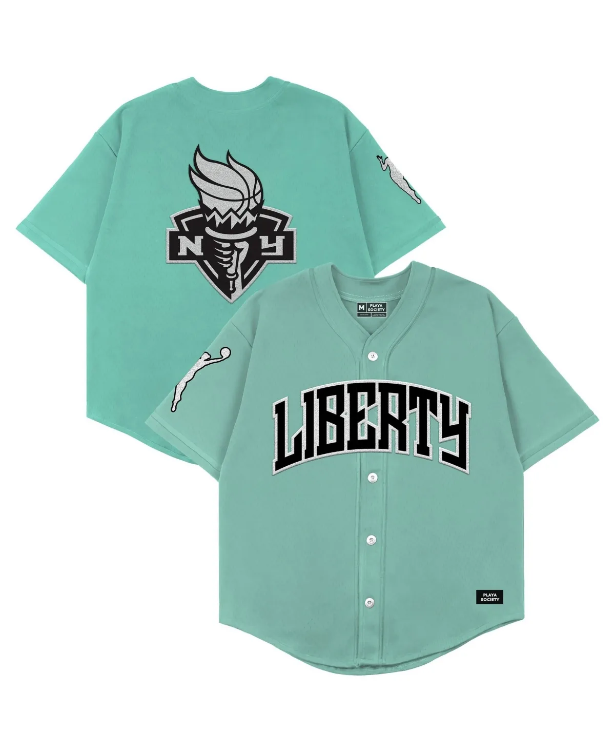 New York Liberty Baseball Fashion Jersey by Playa Society