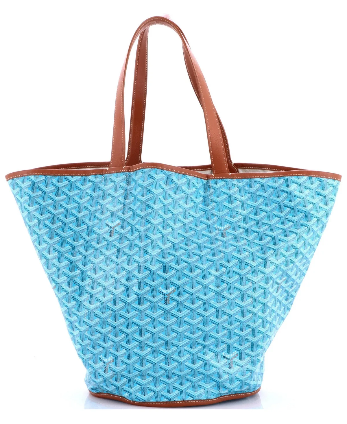 Pre-Owned Goyard Belharra Reversible Tote Coated Canvas
