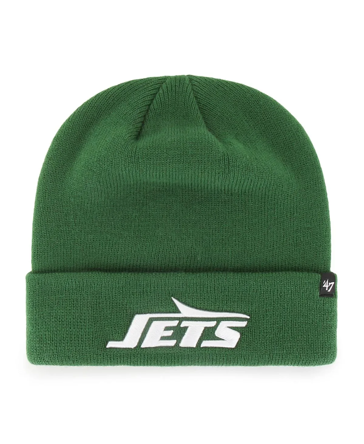 New York Jets Primary Cuffed Knit Hat by 47 Brand