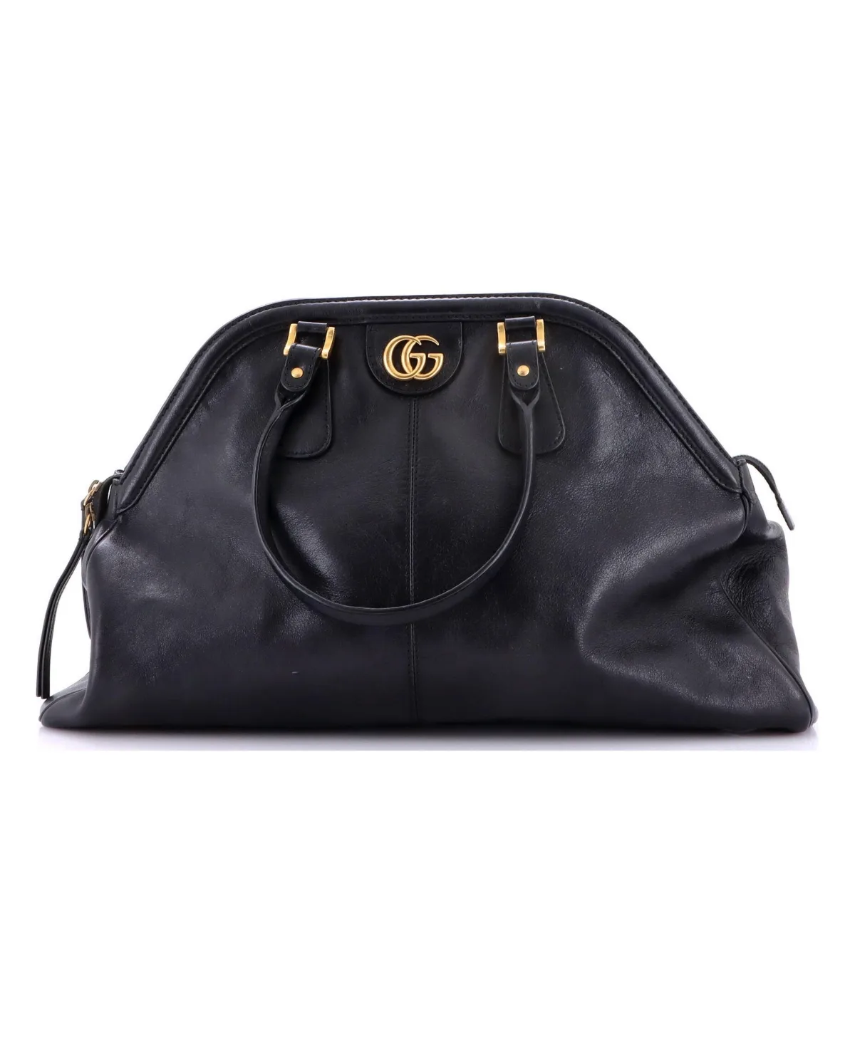 Pre-Owned Gucci Large Re(Belle) Top Handle Bag Leather by Gucci
