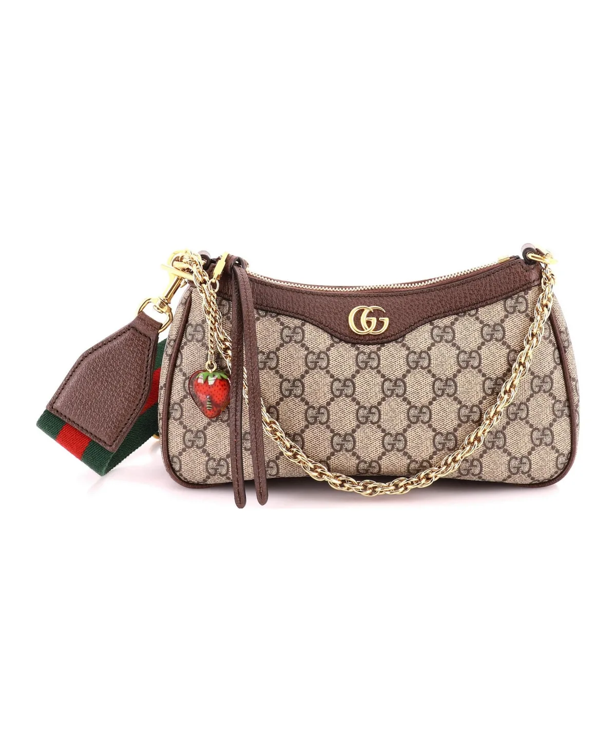 Pre-Owned Small Ophidia Charm Shoulder Bag Gg Coated Canvas by Gucci