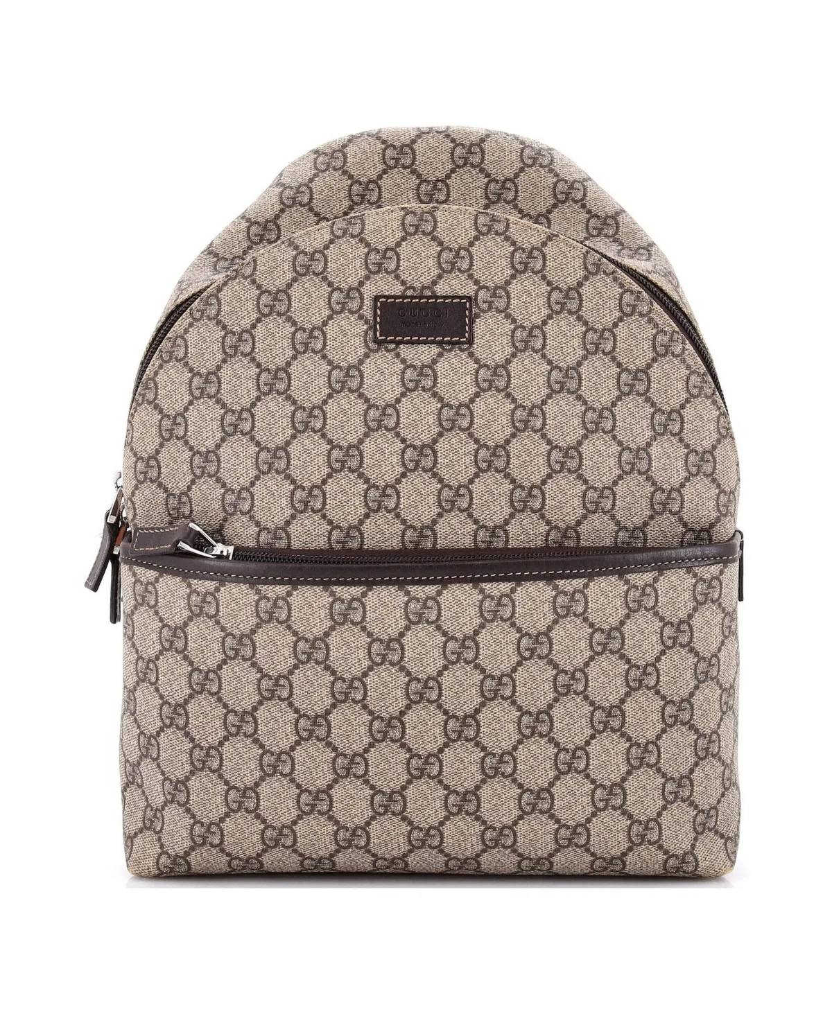 Pre-Owned Small Front Pocket Backpack Gg Coated Canvas by Gucci