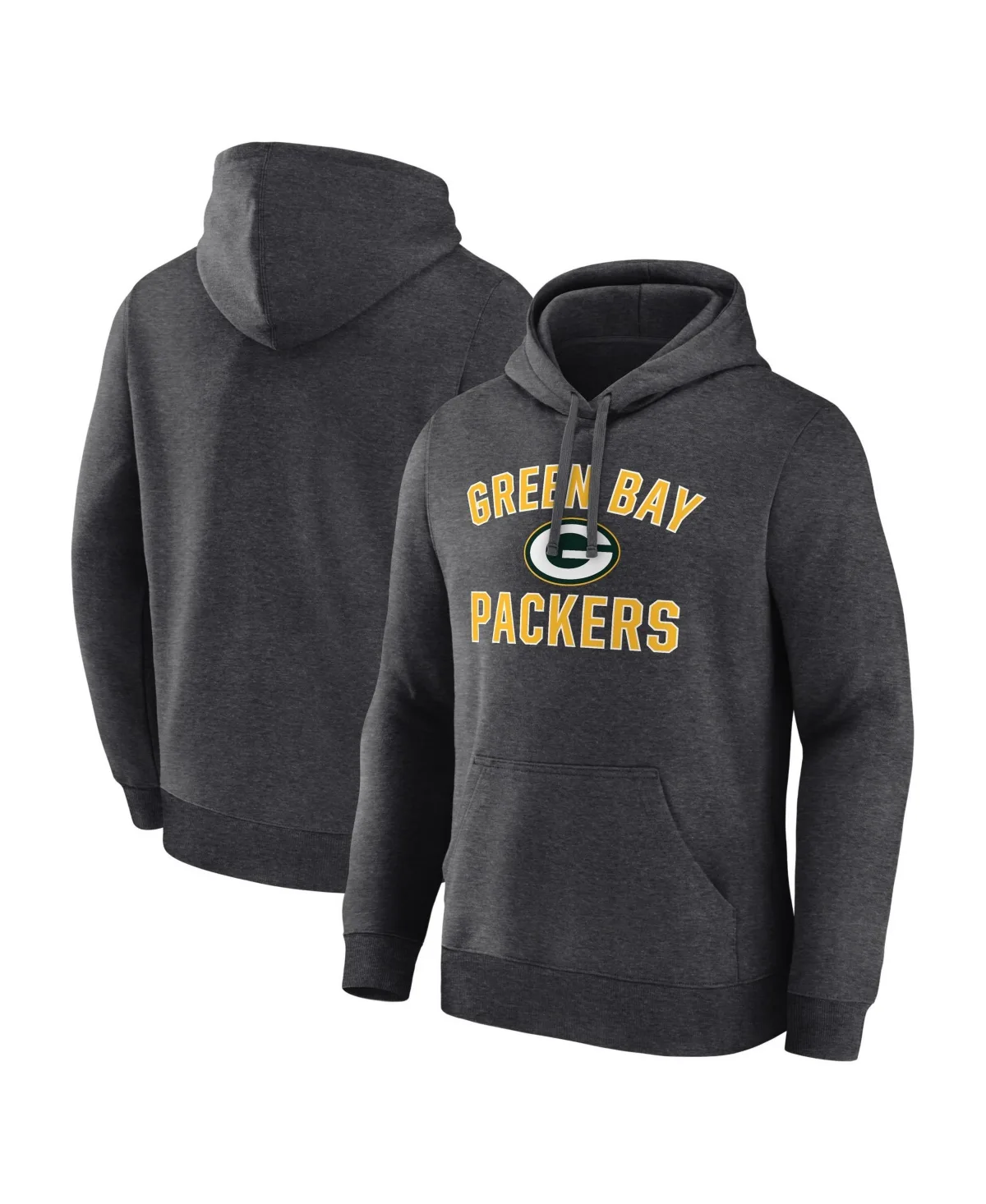 Green Bay Packers Arch Victory Long-Sleeve Classic-Fit Cotton-Blend Pullover Hooded Sweatshirt by Logo Athletic