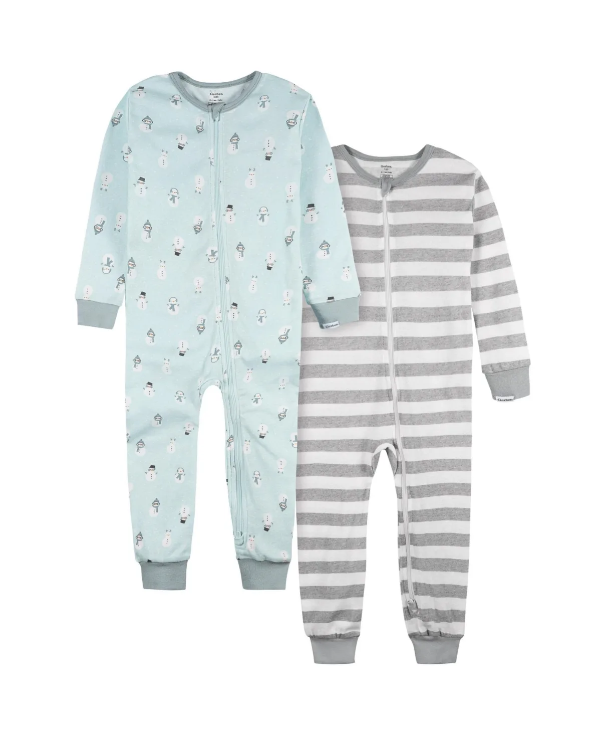 2-Pack Snug Fitting Footless Pajamas by Gerber