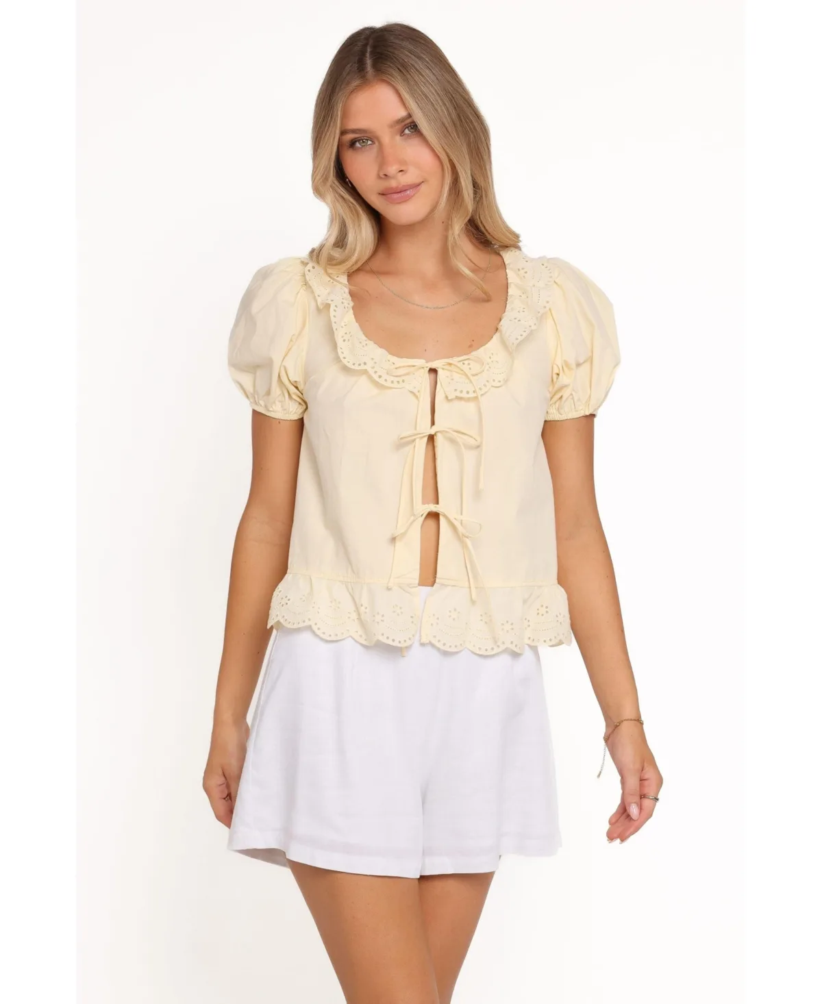 Aspen Tie Front Top by Petal and Pup