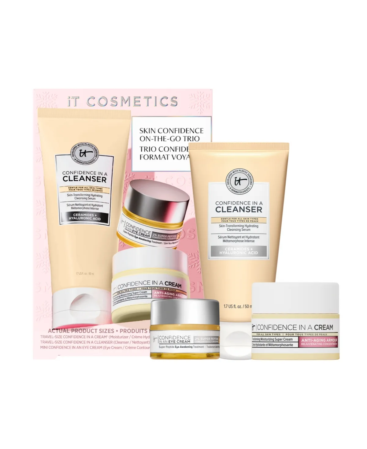 3-Piece On-The-Go Anti-Aging Trio Gift Set by IT Cosmetics