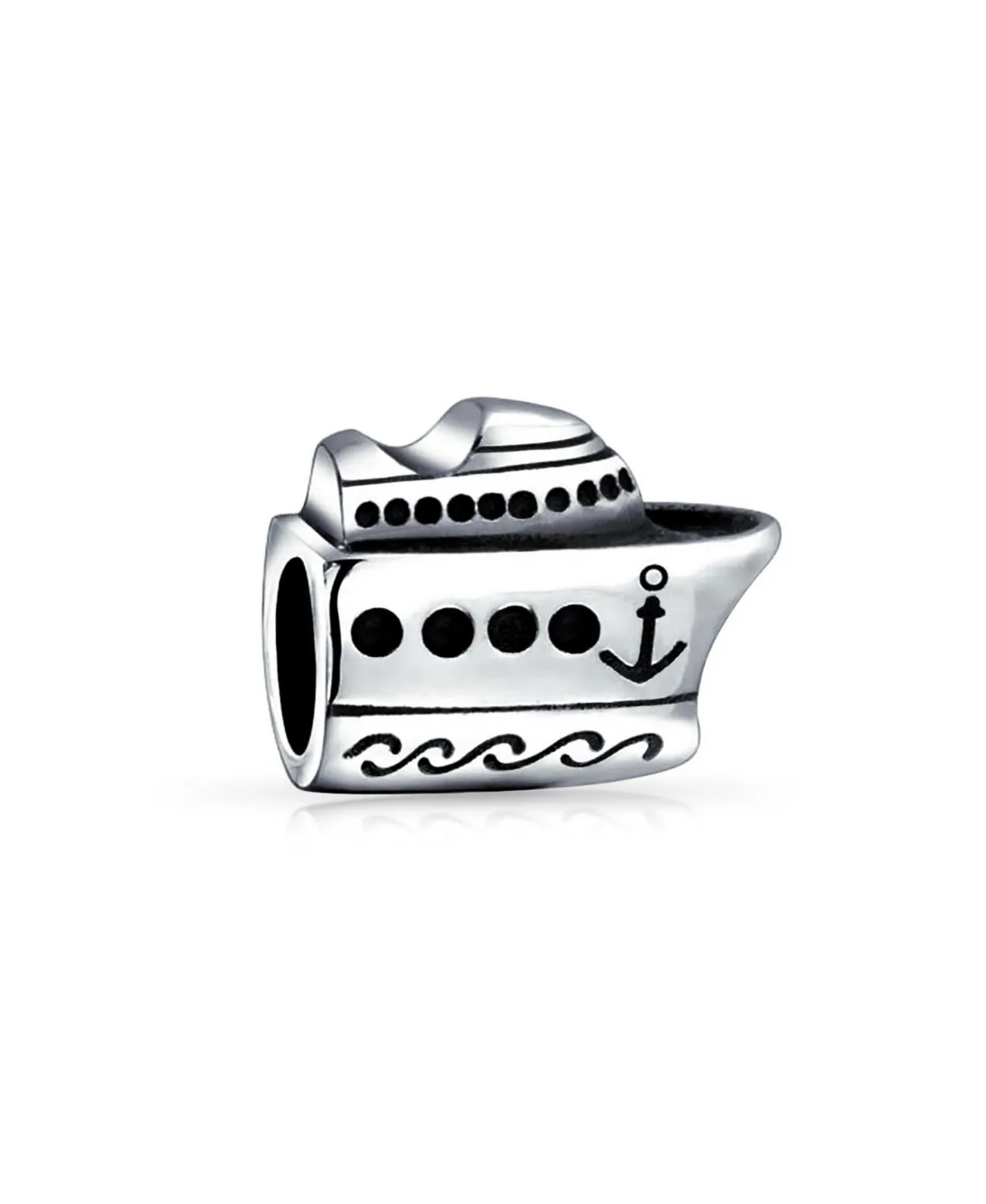 Sterling Silver Cruise Ship Charm by Bling Jewelry