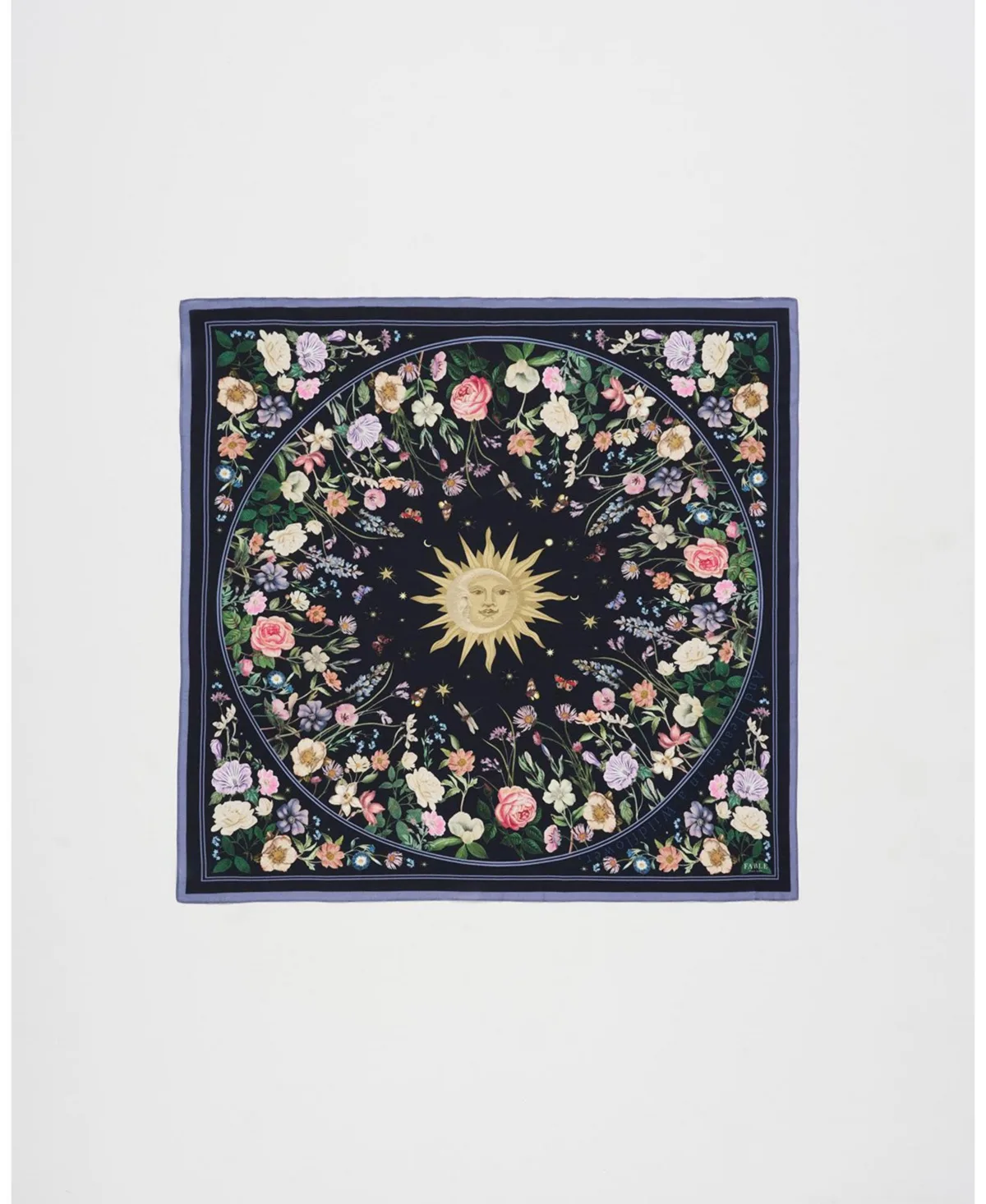 Selene Narrative Medium Square Scarf by Fable England
