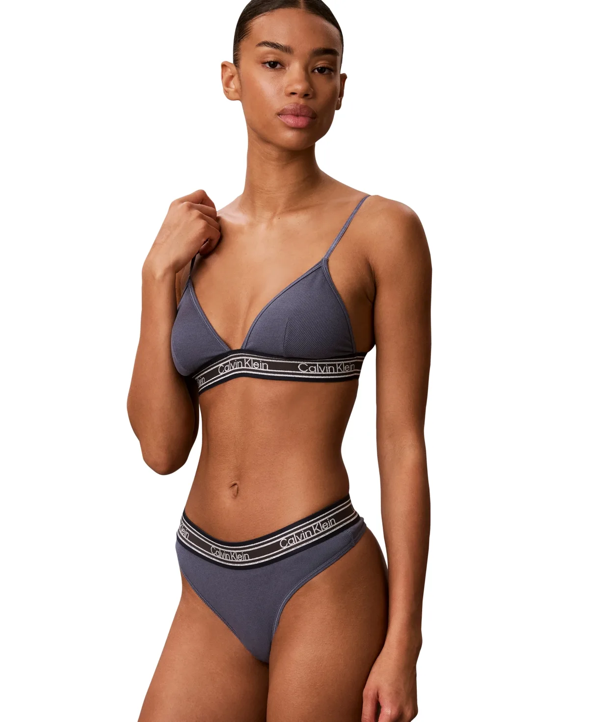 Icon Wireless Triangle Bra by Calvin Klein