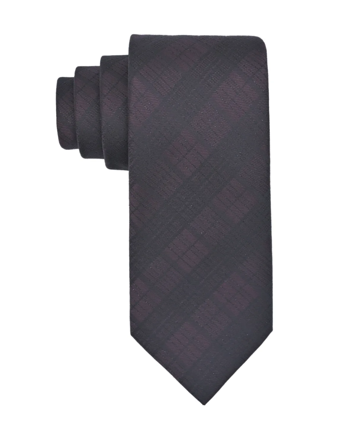 Fredrick Plaid Slim Tie by Calvin Klein
