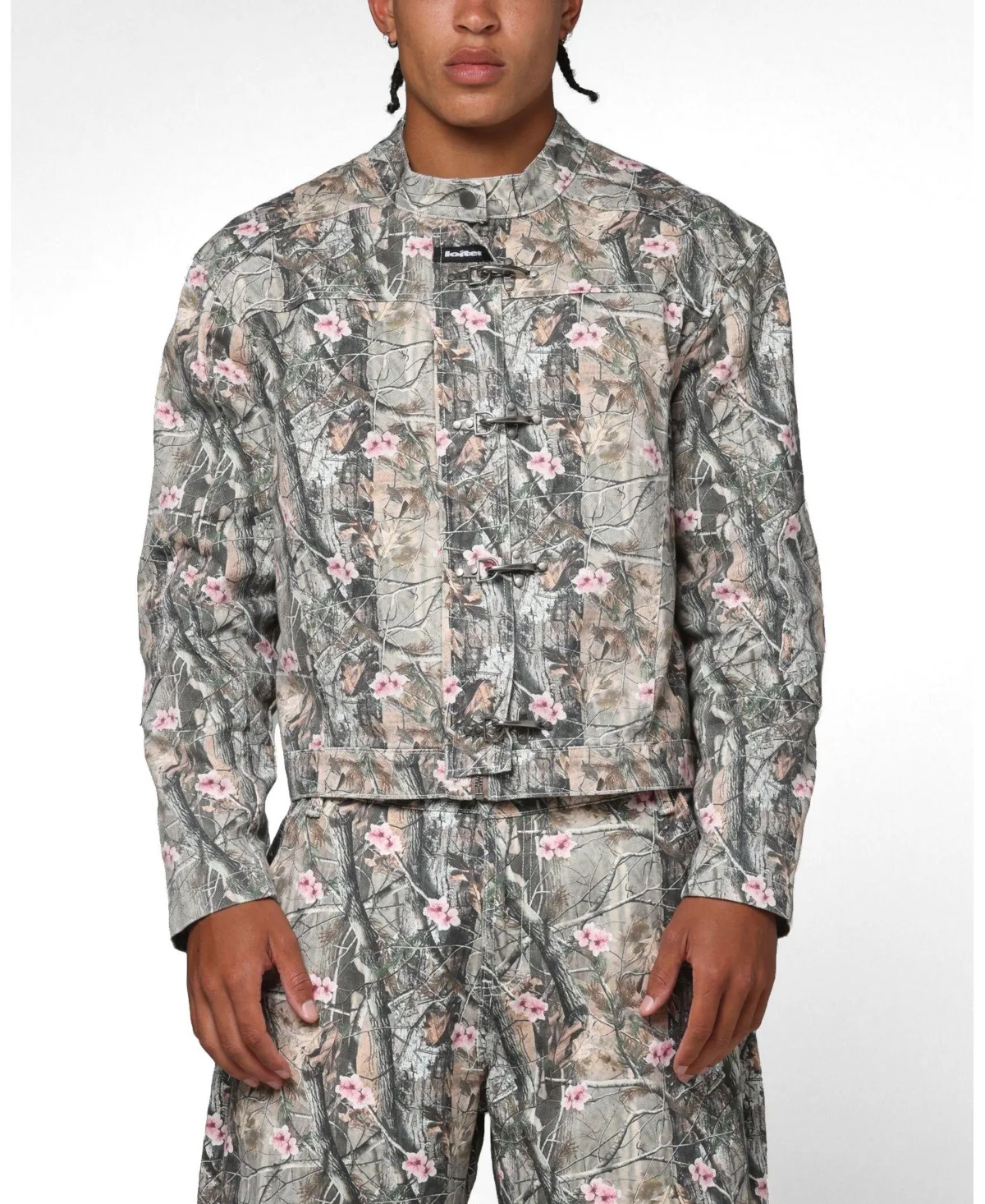 Thrasher Tree Camo Oversized Unlined Denim Jacket by Loiter