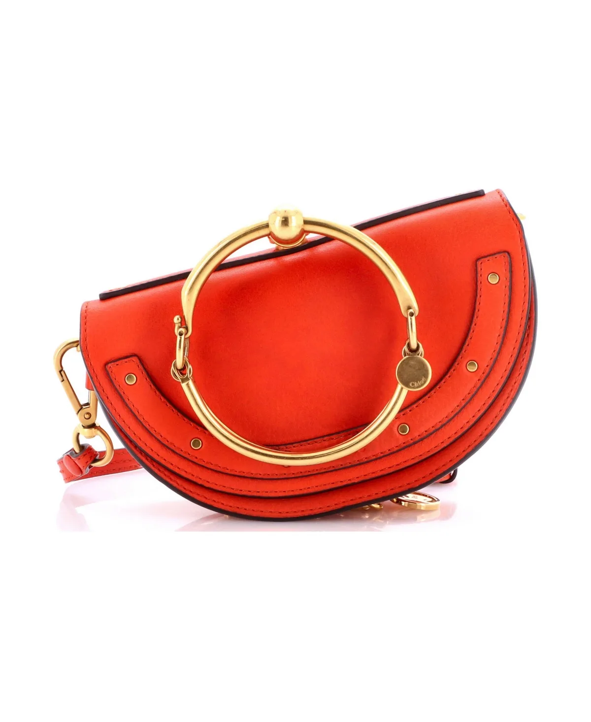 Pre-Owned Chloe Mini Nile Crossbody Bag Leather