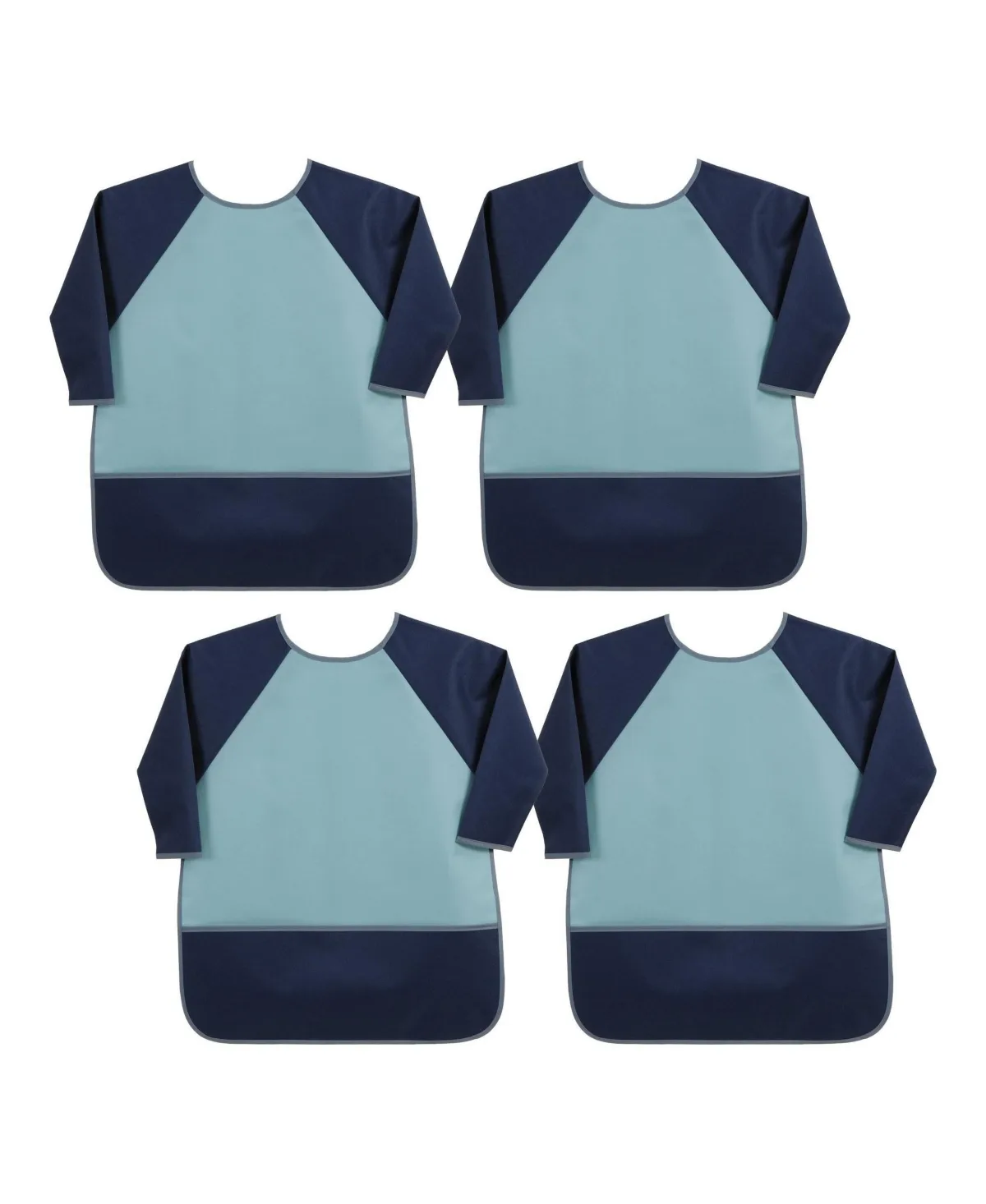 Preschool Long Sleeve Art Apron - Set of 4 by Kaplan Early Learning