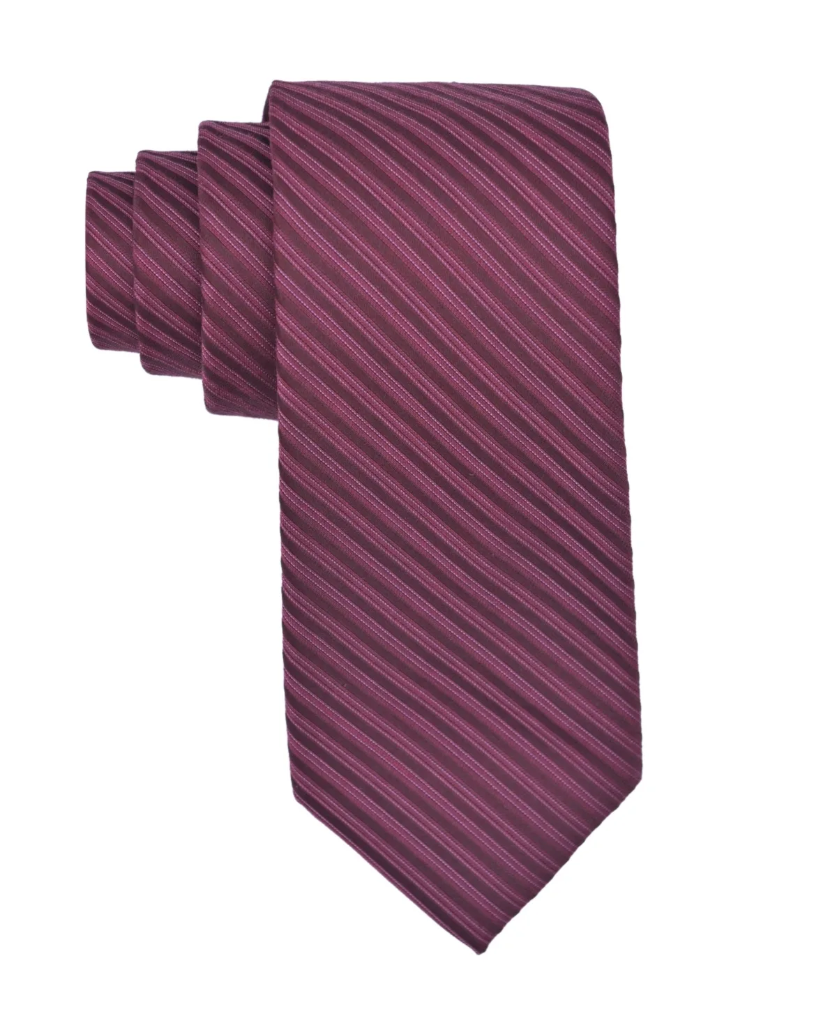 Elena Stripe Slim Tie by Calvin Klein