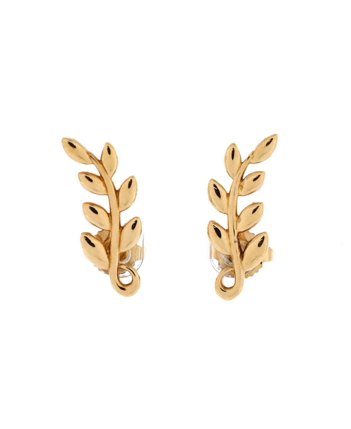 Pre-Owned Tiffany and Co Olive Leaf Climber Earrings by Tiffany & Co.