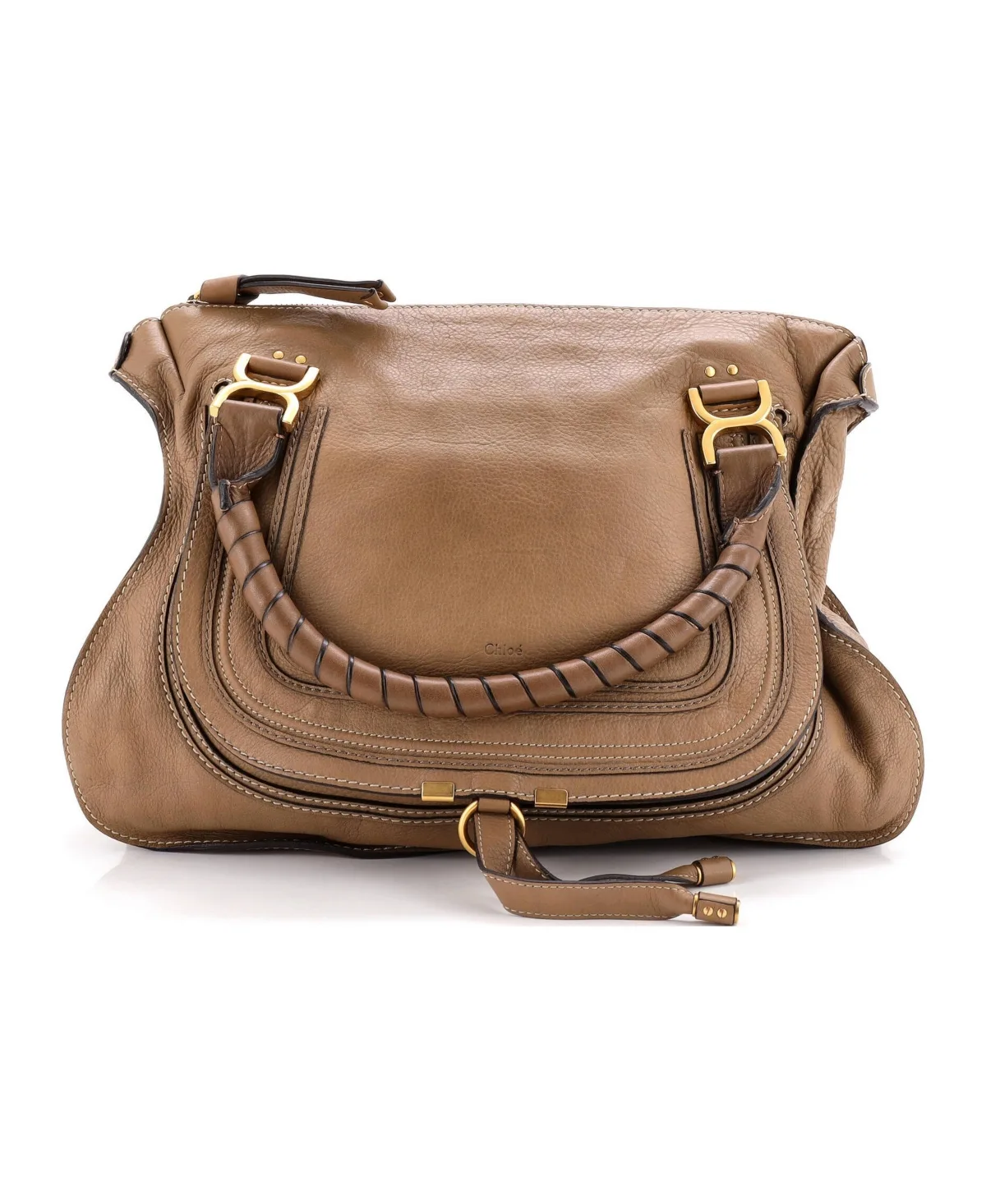 Pre-Owned Large Marcie Shoulder Bag Leather