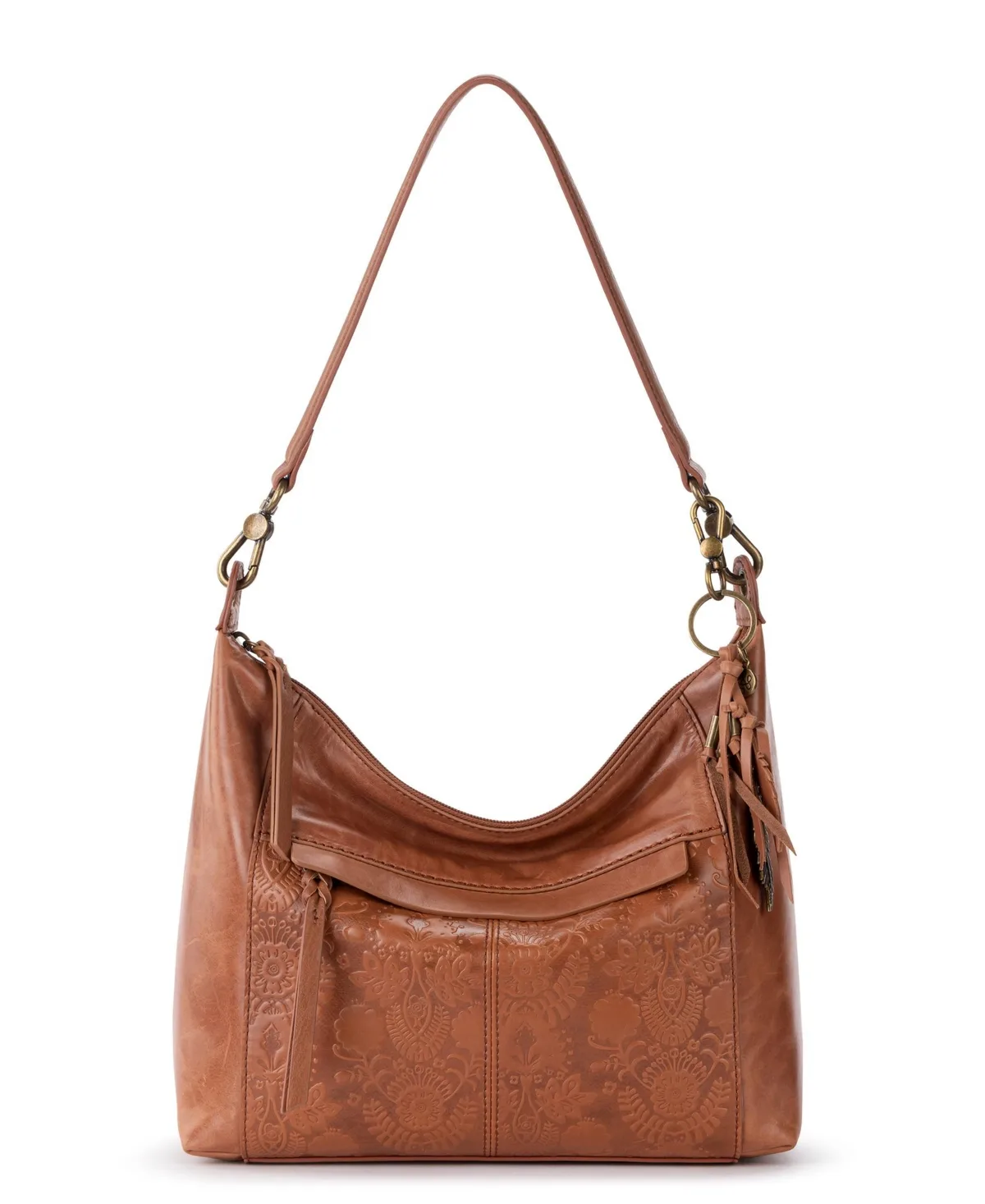 Alameda Leather Medium Hobo Handbag