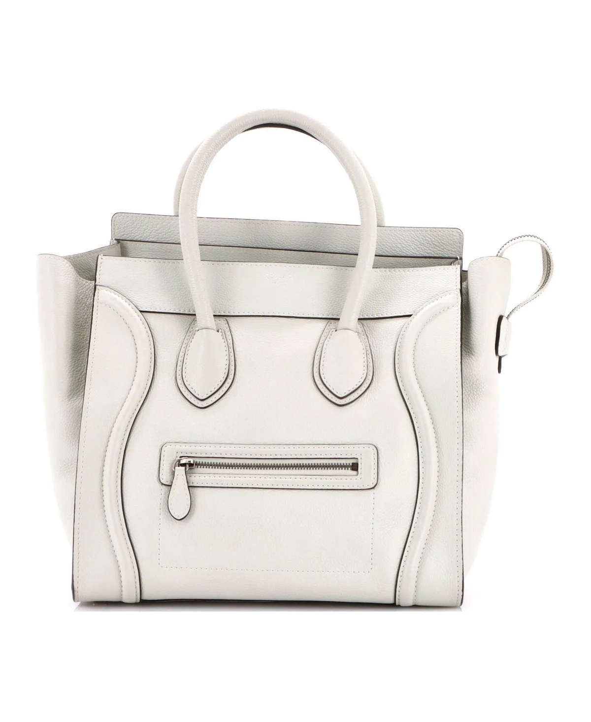 Pre-Owned Mini Luggage Bag Grainy Leather by Celine