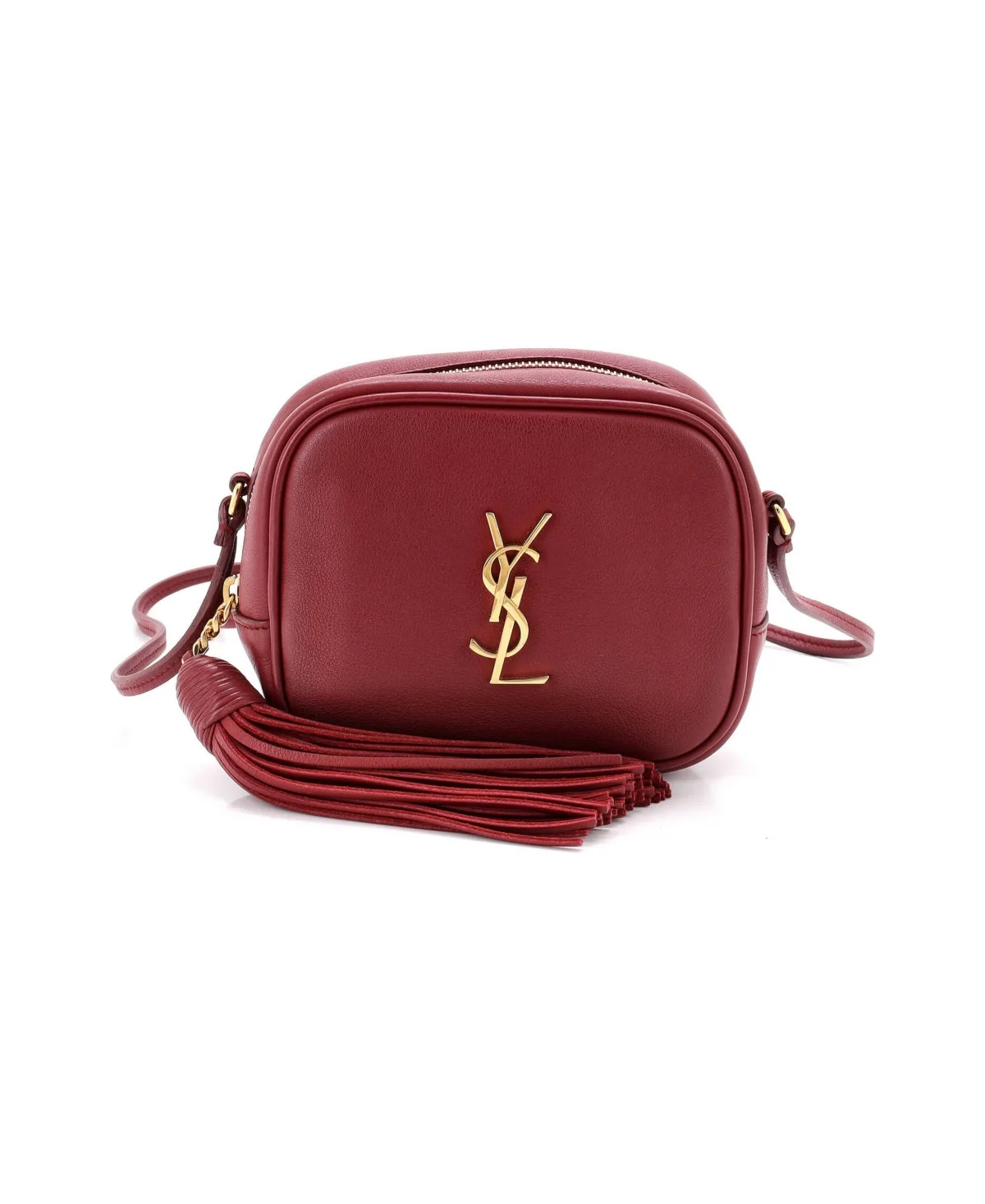 Pre-Owned Saint Laurent Small Classic Monogram Blogger Crossbody Bag Leather by Saint Laurent